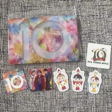 Mrs. GREEN APPLE 10 혜택 플레이크 씰 멀티 케이스