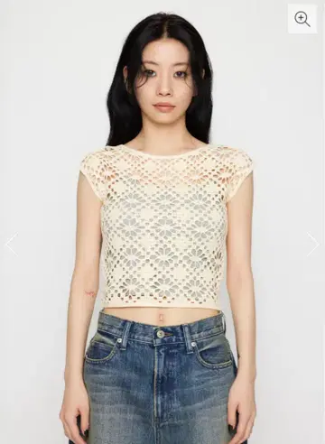 CROCHET COMPACT 상의 IVOY