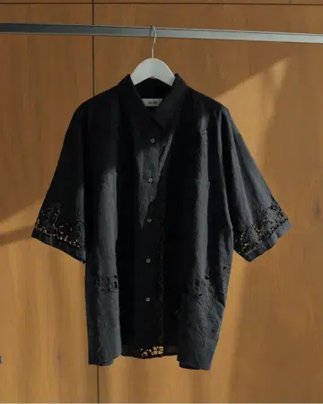 안누크 Cutwork 레이스 셔츠