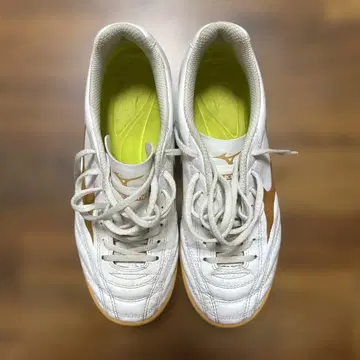 Mizuno 모나르시다 23.0cm 화이트/골드