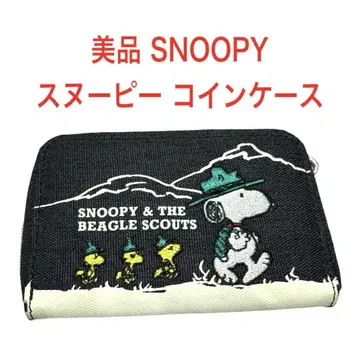 새상품급 스누피 SNOOPY 코인 케이스 동전 지갑 카드 케이스