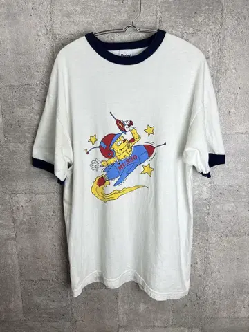 MU330 치마바지 반팔 티셔츠 cotton100% USA제 링거 티셔츠