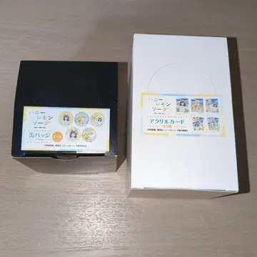 허니 레몬 소다 아크릴 카드 세트 & 캔뱃지 세트 미개봉 새상품