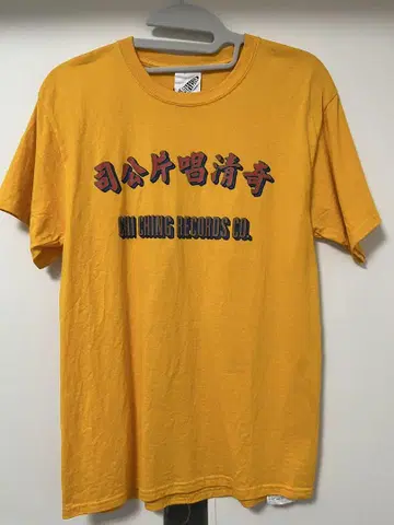 CHI CHING RECORDS 티셔츠 M 사이즈