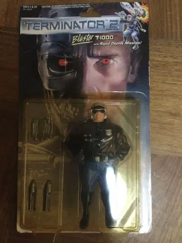 터미네이터 2 블래스터 T-1000 피규어