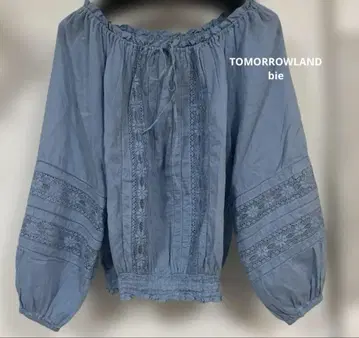 TOMORROWLAND bie 코튼 레이스 블라우스