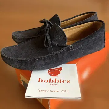 bobbies 다크 블루 모카신