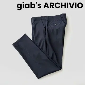 giab's 잽스 아르키비오 VERDI 베르디 테크노 울 팬츠