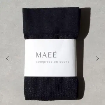 미개봉 새상품 MAEE 컴프레스션 삭스 코튼 시어 블랙 압박 양말