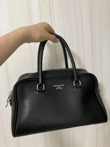CHRISTIAN VILLA 블랙 핸드백