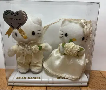 헬로키티 다니엘 웨딩 봉제 인형