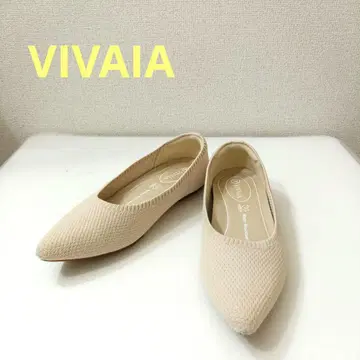 VIVAIA 베이지 스틸레토 슬립온 23.5cm~24.0cm