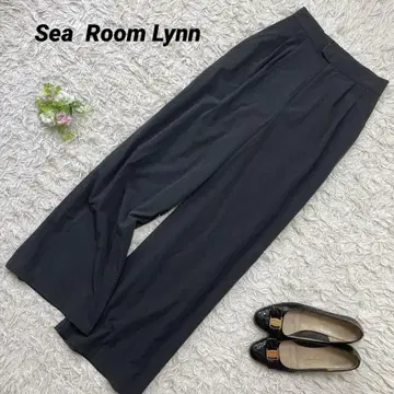 택 포함 Sea Room Lynn 시루무린 퀵 드라이 와이드 팬츠