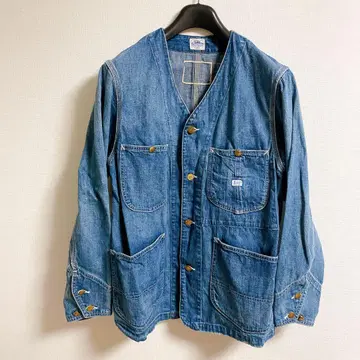Lee 101 노카라 데님 자켓 커버올 로코 자켓 96J