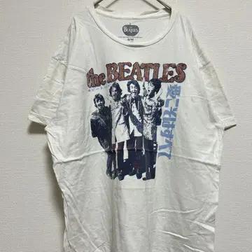 락밴드 티셔츠 구제 의류 THE BEATLES 비틀즈 프린트 티셔츠 M