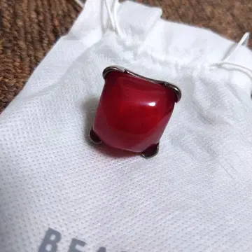 빔즈 빨간색 쿠션형 반지 Otro Accesorio