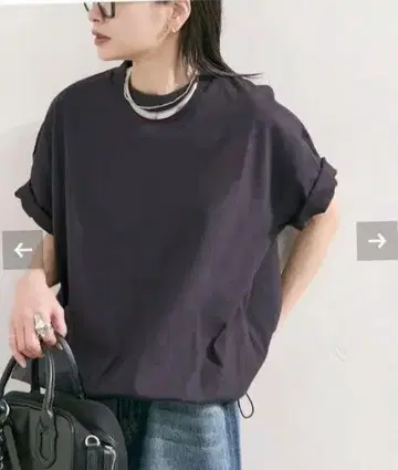 저널 스탠다드 셔링 티셔츠 블랙 A 미사용 새상품
