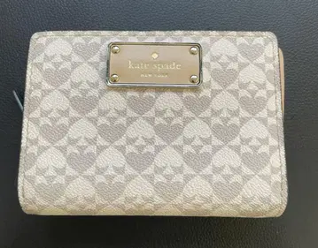 kate spade 기하학 패턴 접이식 지갑