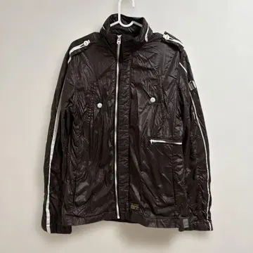 G-STAR 다크 브라운 나일론 자켓