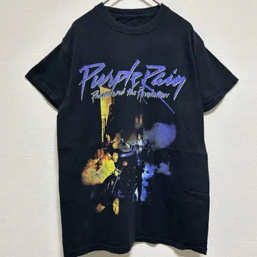 Prince 프린스 Purple Rain 자켓 밴딩 티셔츠 S
