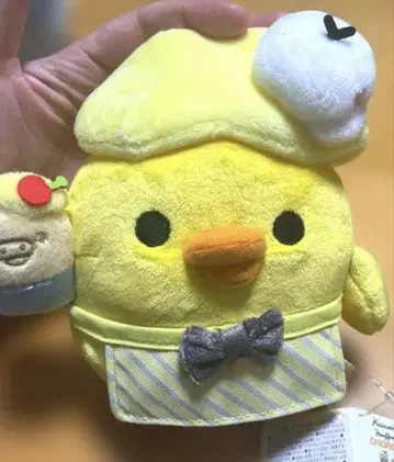 미사용 새상품 종이택 포함 키이로이토리 모은 봉제 인형 머핀 돼지