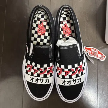 미사용 새상품 택 포함 VANS V98 OSAKA 슬립온 6H