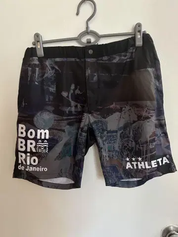 ATHLETA 봄비얼 승화 프린트 숏 팬츠 L