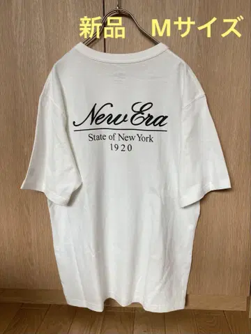 미사용품 뉴에라 new era 반팔 티셔츠 유니섹스 M 사이즈