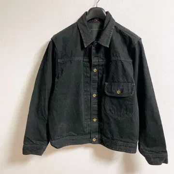 Lee 101 1st COWBOY JACKET 블랙 데님 자켓