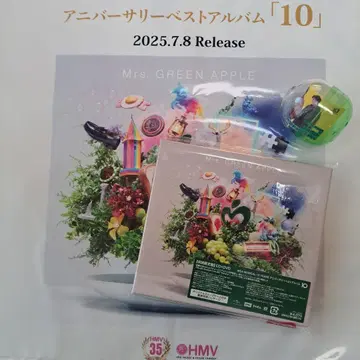 Mrs. GREEN APPLE 10 베스트 앨범 CD+DVD