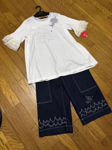 새상품급 알베로베로 데님 팬츠 오레보레보라 랙 스토어 토쿠코 좋아하는 분