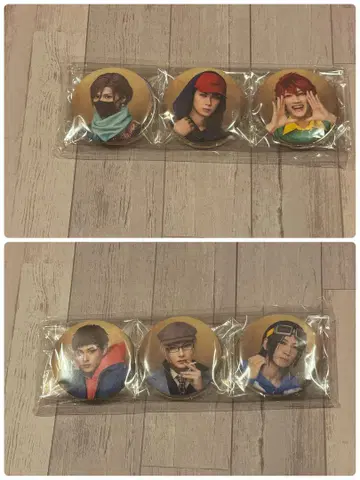 에이스 가을 팀 캔뱃지 세트