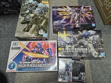 HG 건담 프라모델 키트 세트