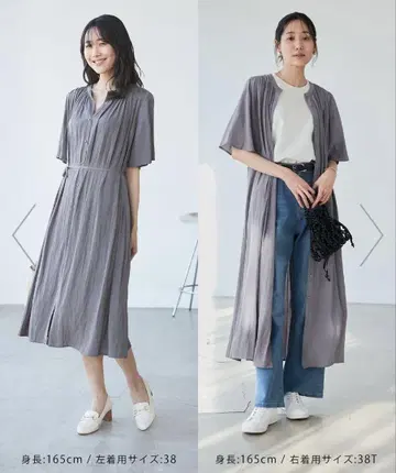 로페피크닉 반팔 원피스 쉬폰 M 사이즈