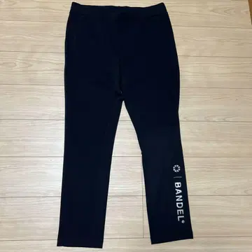 BANDEL 블랙 팬츠 남성용 골프웨어