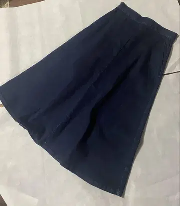 23구 데님 플레어 스커트