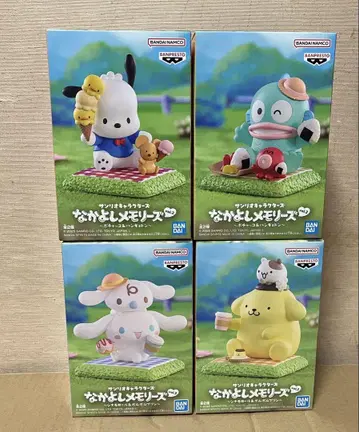 산리오 나카요시 메모리즈 피규어 묶음 판매 포차코 폼폼푸딩