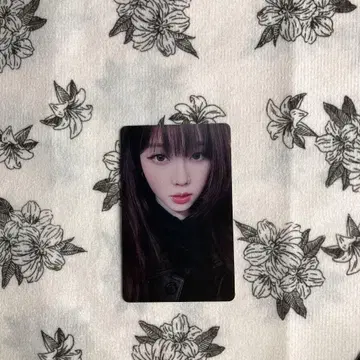 aespa 구매 혜택 6000엔 팬미팅 윈터 펜미 트레이딩 카드 1장