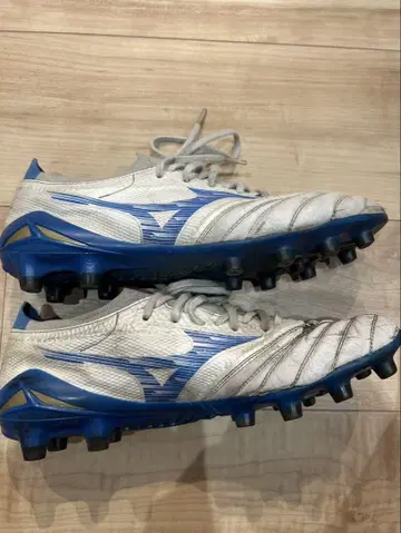 Mizuno Morelia NEO 스파이크 슈즈 화이트/블루
