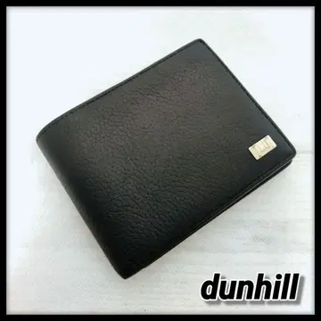 Dunhill 던힐 가죽 접이식 지갑 아보리티즈 블랙