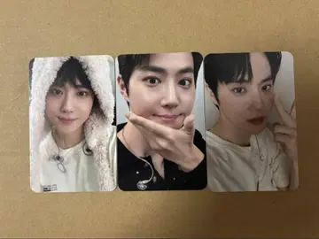 EXO 수호 Live Blu-ray 트레이딩 카드 세트만