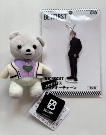 BE:FIRST MANATO 곰 클리어 키체인