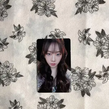 aespa 구매 혜택 6000엔 팬미 카리나 펜미 트레이딩 카드