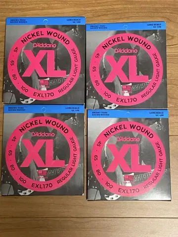 D'Addario EXL170 일렉 베이스 줄 4세트