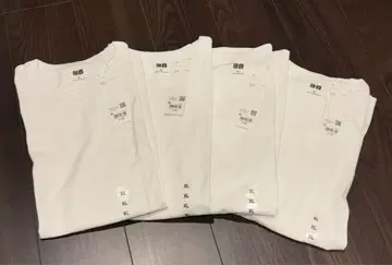 유니클로 크루넥 티셔츠 XL 4장 세트