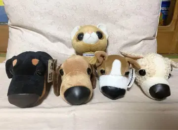 레트로 THE DOG THE CAT 봉제 인형