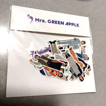 Mrs.GREEN APPLE 라일락 스티커 세트