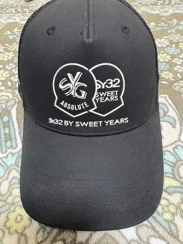 SY32 by SWEET YEARS 캡 블랙