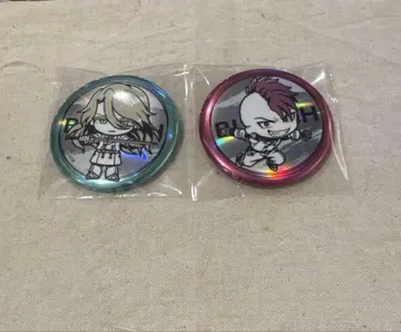BLEACH THE 캐릭터 홀로그램 캔뱃지 2개