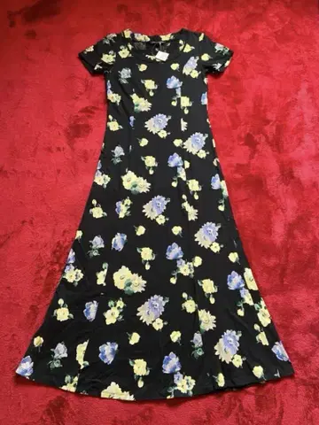 미사용품 LAURA ASHLEY 꽃무늬 롱 원피스